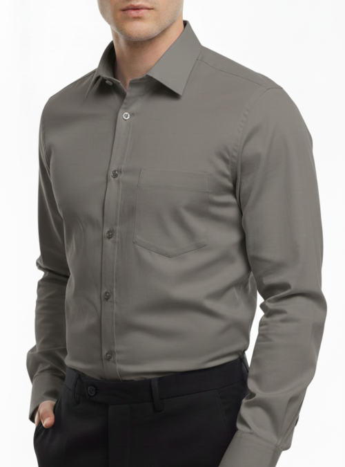 Milky Lycra - Dark Grey